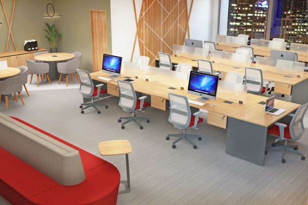 mesa plataforma para trabalho - linha next - mobiliário corporativo
