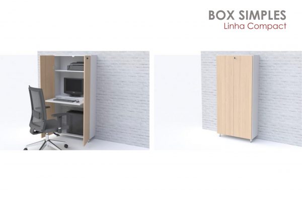 ampia design - linha compact - box simples 1