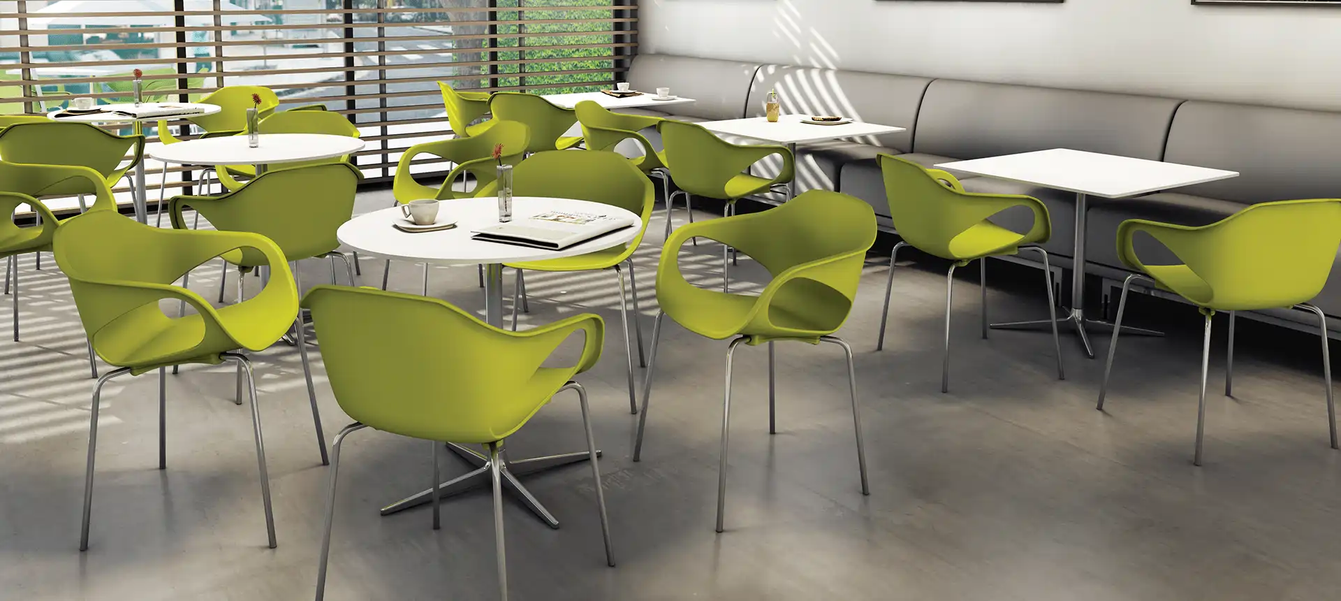 Cadeira para sala de espera - Linha Stay