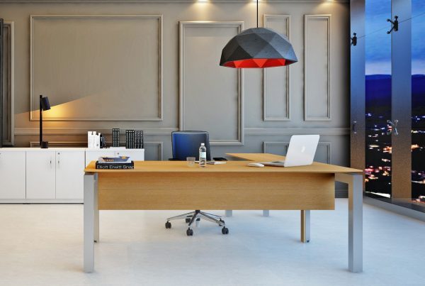 ampia design - móveis para escritório - mesa diretiva sd para escritório mesa gerente diretor