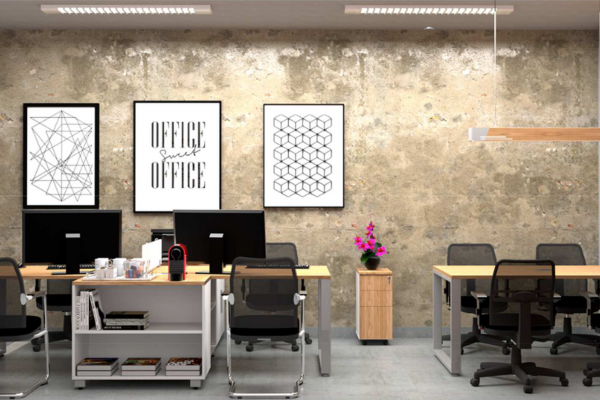 ampia design - linha shape - mesa de diretor diretoria para escritorio