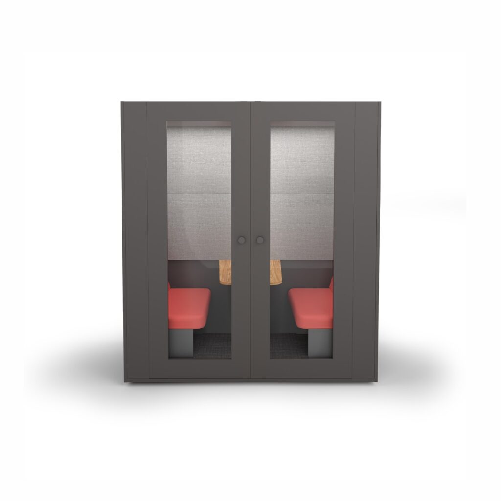 cabine de reunião para escritório para duas pessoas - linha provenza - ampia design